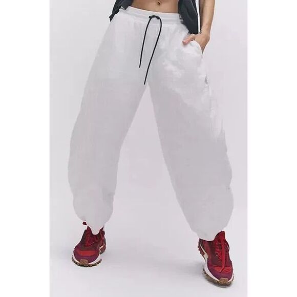 FP Movement x Free People OB2113483 Women Sz M White Lift Off Barrel Pants - Picture 12 of 13